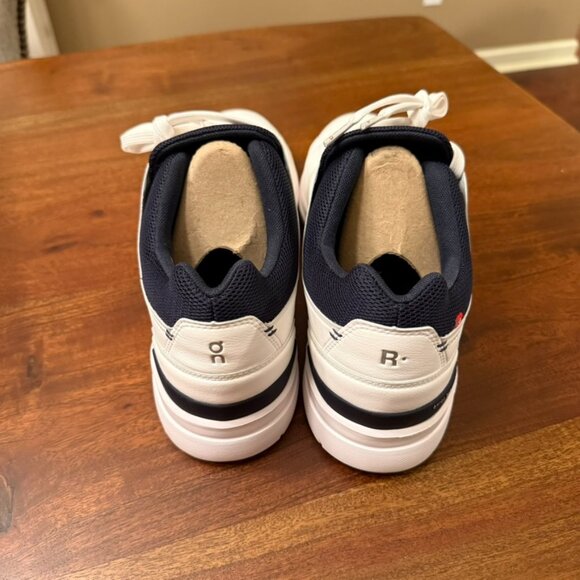 On Running The Roger Advantage White Midnight Men’s Size 12 Shoes NWT - Picture 3 of 6